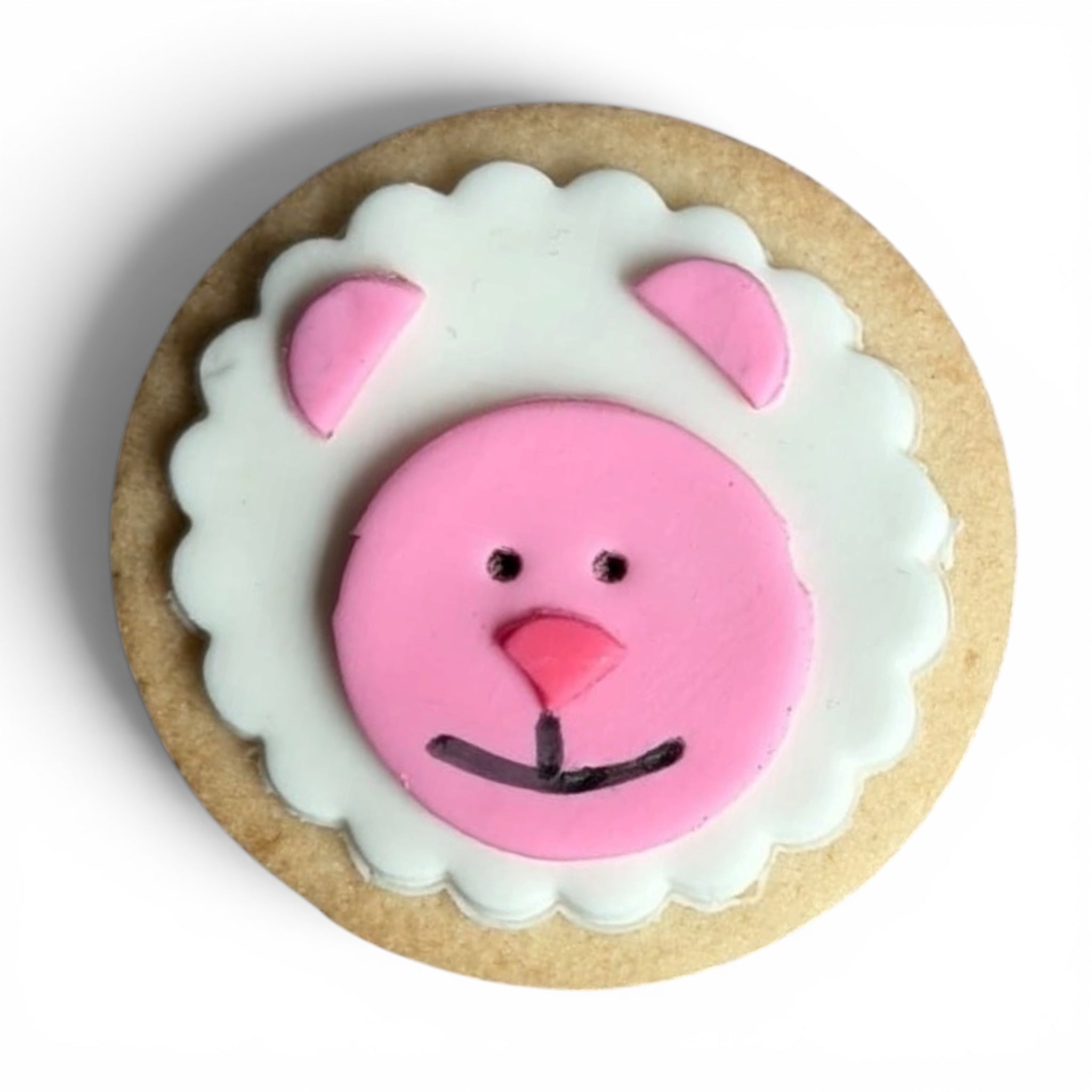 Lucky Lamb – Sprinkles & Sparkles Single Sugar Cookie for Humans