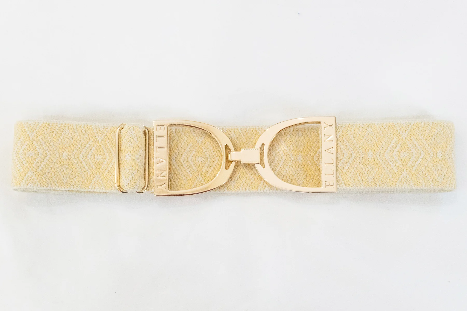 Ellany Elastic Belts Gold Stirrup 1.5"