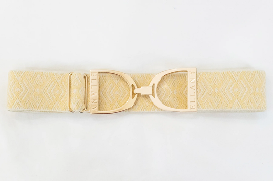Ellany Elastic Belts Gold Stirrup 1.5"