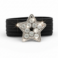 Load image into Gallery viewer, Sparkly Silver Star - Dubois Cheval Crop Charm
