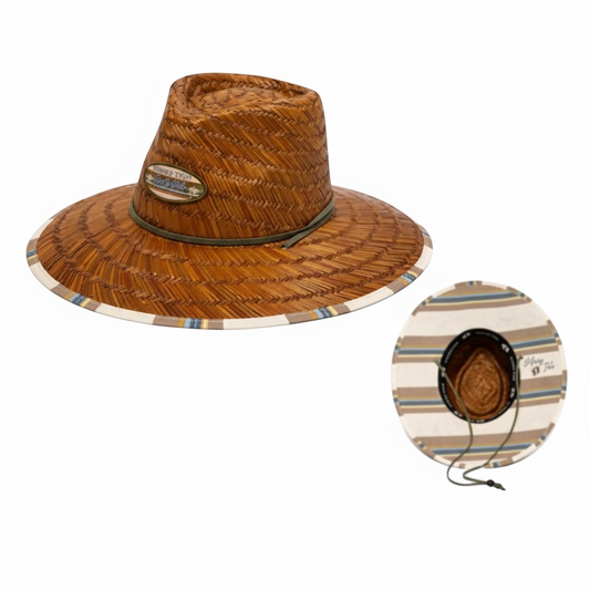 San Diego Hat Men's Surf Club Straw Hat