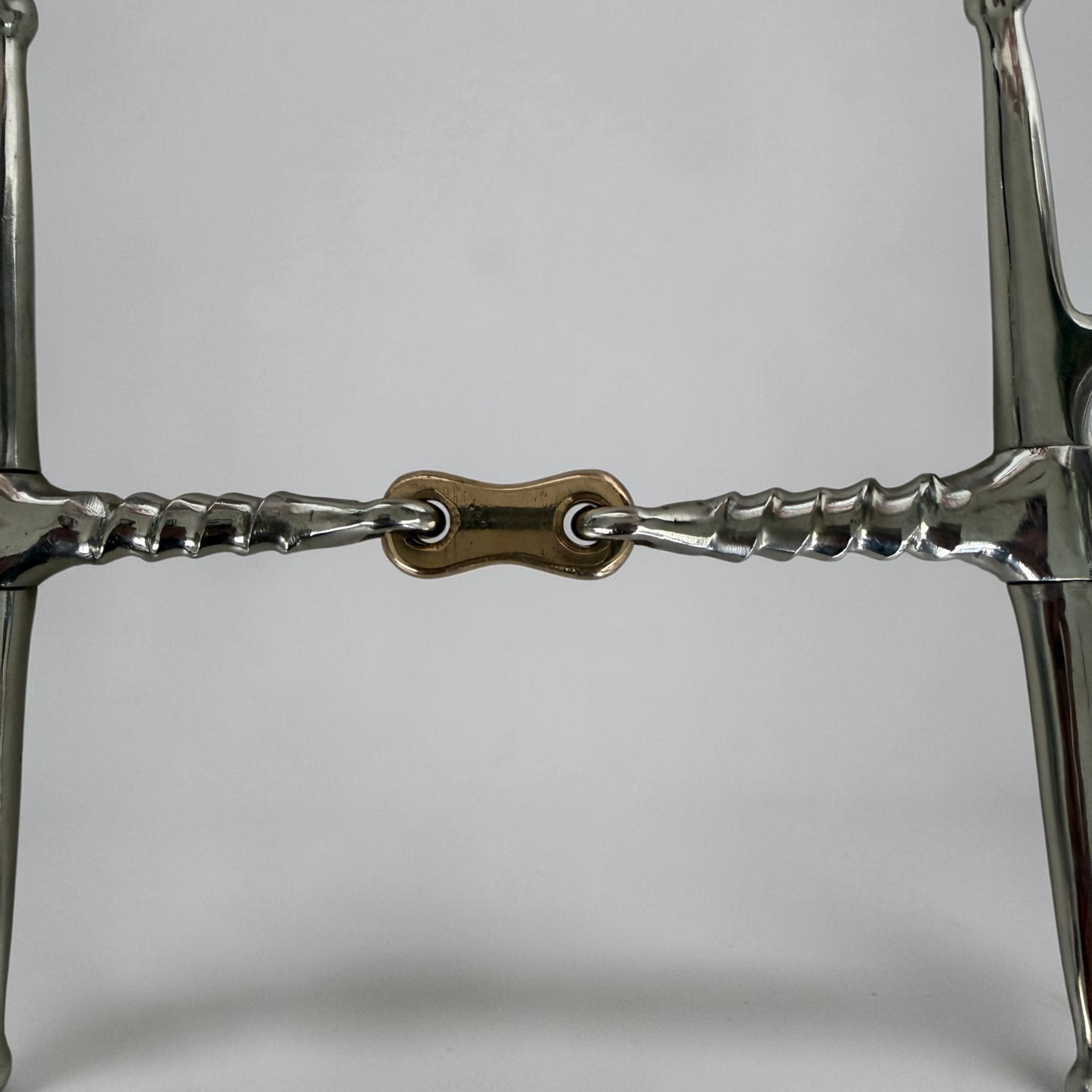 Full Cheek Corkscrew French Link Snaffle - Alorian Custom Bit