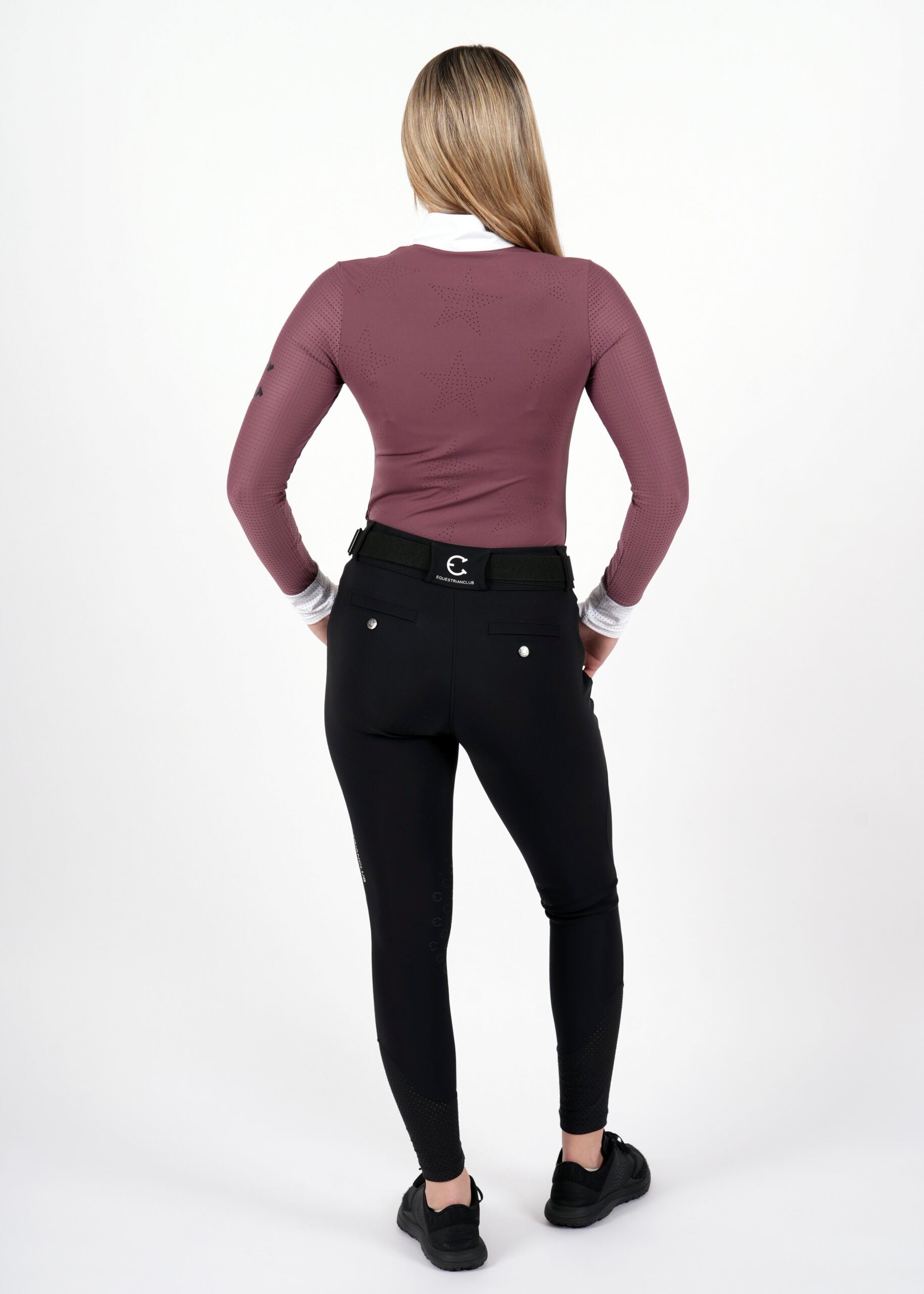 Equestrian Club Star Long Sleeve Riding Shirt