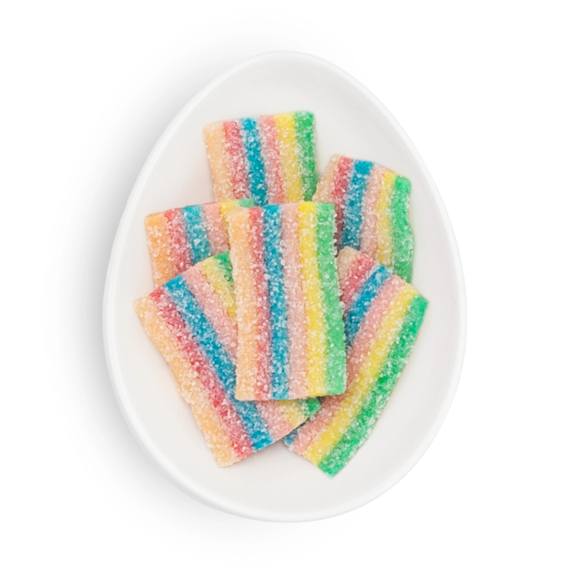 Sugarfina Sour Rainbow Belts - Small Cube