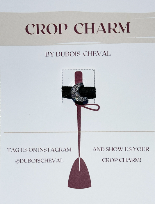 Dubois Cheval Crop Charm - Silver Moon