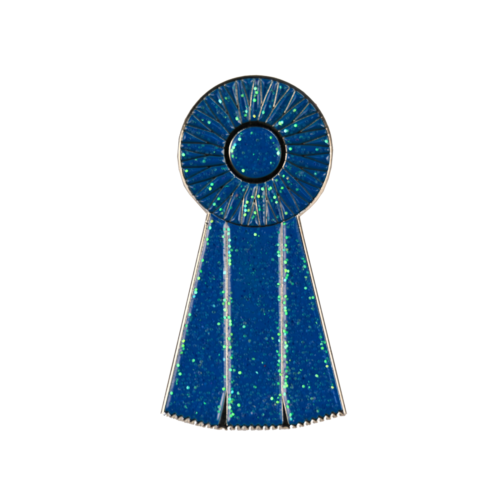 Dubois Cheval Number Pin Charms - Blue Ribbon