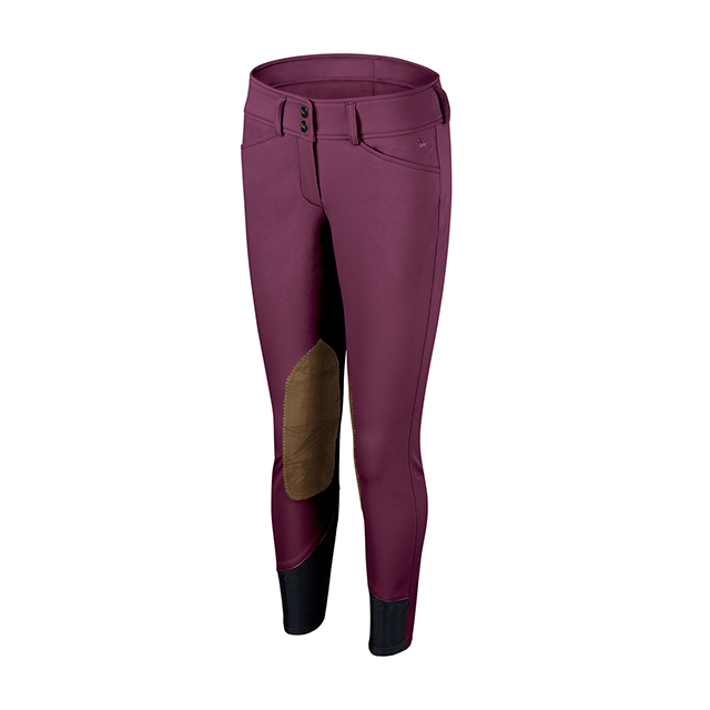 RJ Classics Girls Avery Euro Seat Knee Patch Breech
