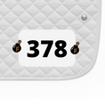 Load image into Gallery viewer, F Bomb Number Pin Charms by Dubois Cheval
