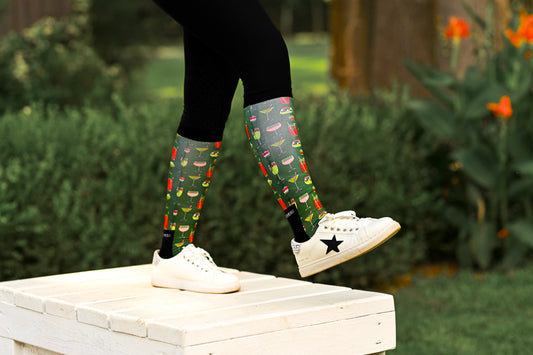 Dreamers & Schemers JINGLE JUICE Pair & A Spare Boot Socks