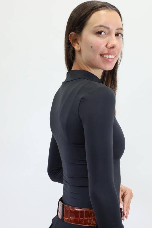 Kismet “Talia” Women's Long Sleeve Mock Neck Training Shirt