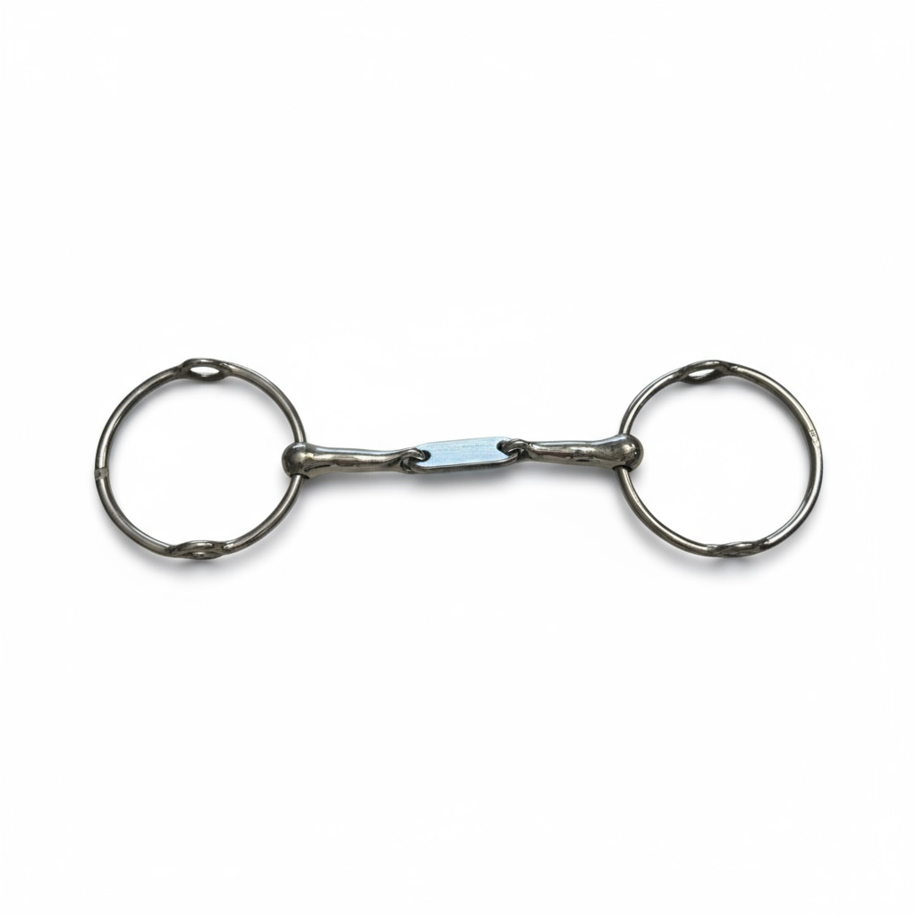 Alorian Custom Bit Double Snaffle Bristol King Gag Bit