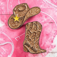 Load image into Gallery viewer, Cowgirl Number Pin Charms by Dubois Cheval

