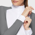 Load image into Gallery viewer, Samshield® Women's Lucia Sport Two-Tone Ladies Long Sleeve Show Shirt FW25 - Two‑Tone, Technical, Elegant
