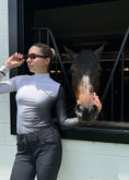 Load image into Gallery viewer, Equestrian Club Chaya Turtleneq Long Sleeve Women Riding Shirt

