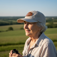 Load image into Gallery viewer, Horse Show Grandma - Leather Patch Cotton Baseball Hat by Dubois Cheval
