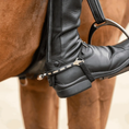 Load image into Gallery viewer, Herm Sprenger Ultra Fit Extra Grip Horizontal Comfort Roller Super Soft Rounded Spurs
