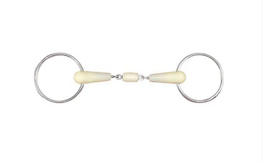 Happy Mouth® Double-Jointed Loose Ring Bit 5"
