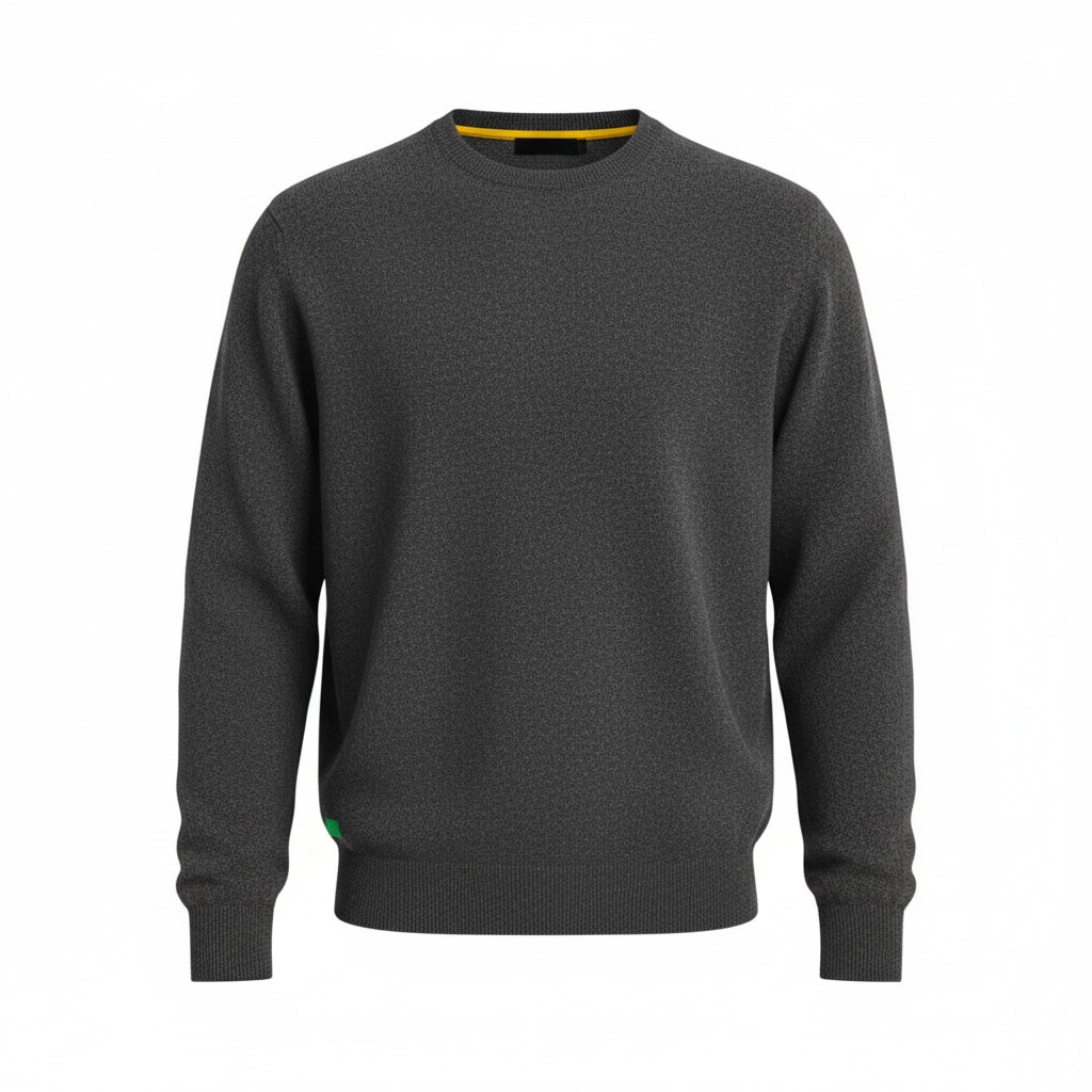 STRUCK Men's Cashmere Crewneck Sweater