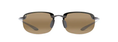 Load image into Gallery viewer, Maui Jim HO'OKIPA Gloss Black-HCL® Bronze Lens Polarized Rimless Sunglasses
