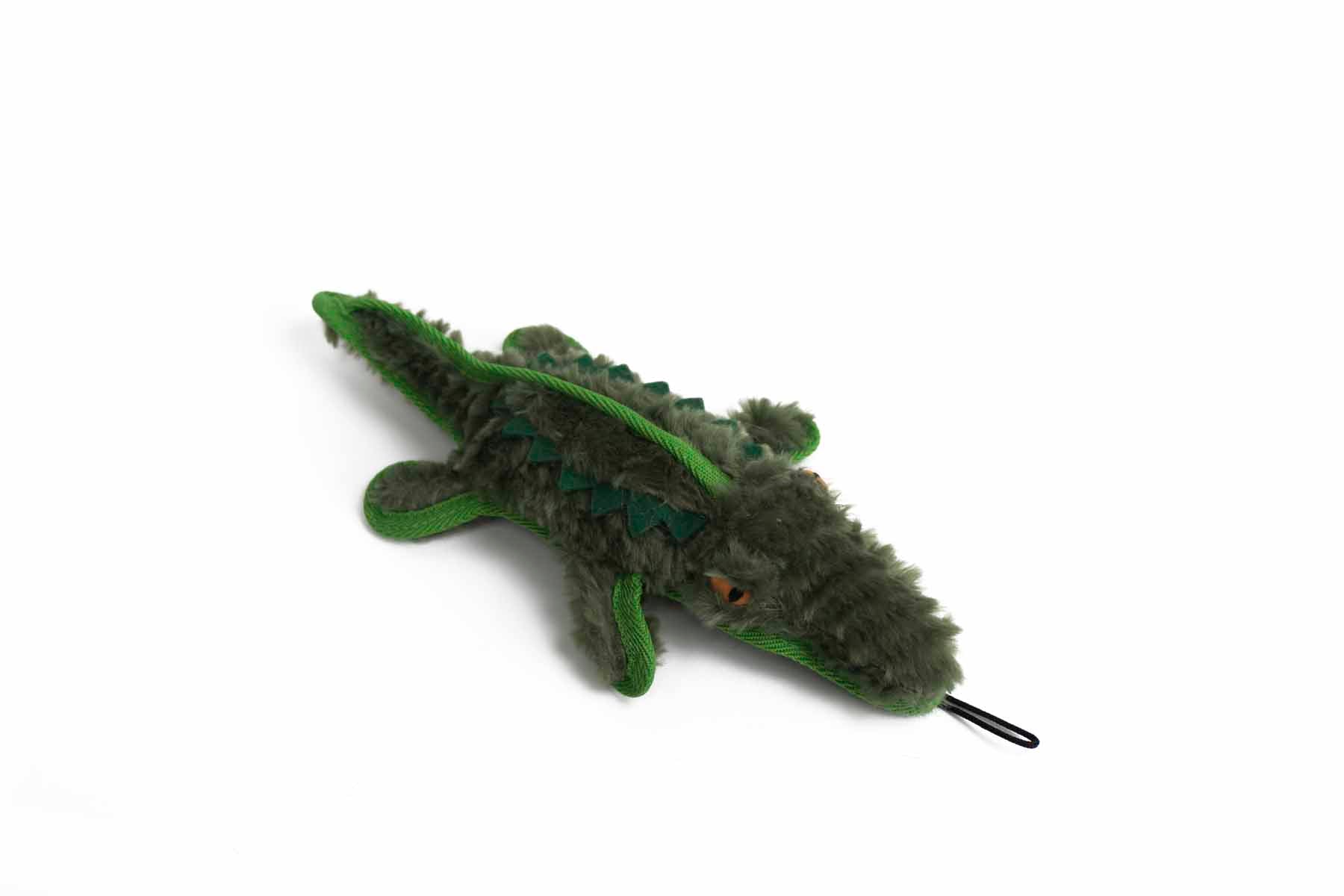 Steel Dog Safari Gator Dog Toy