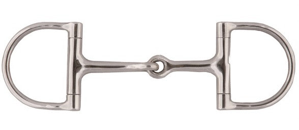 Jointed Mouth Dee Ring Snaffle Bit
