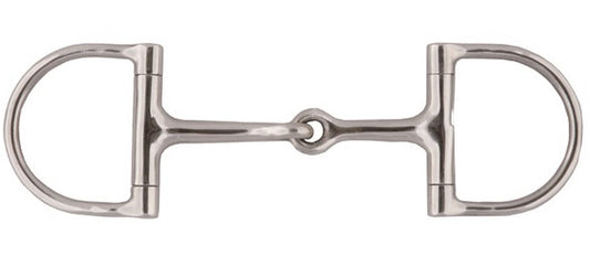 Jointed Mouth Dee Ring Snaffle Bit
