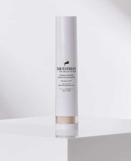 Monica Halem Mineral Powder SPF Equestrian Skincare for the Rider