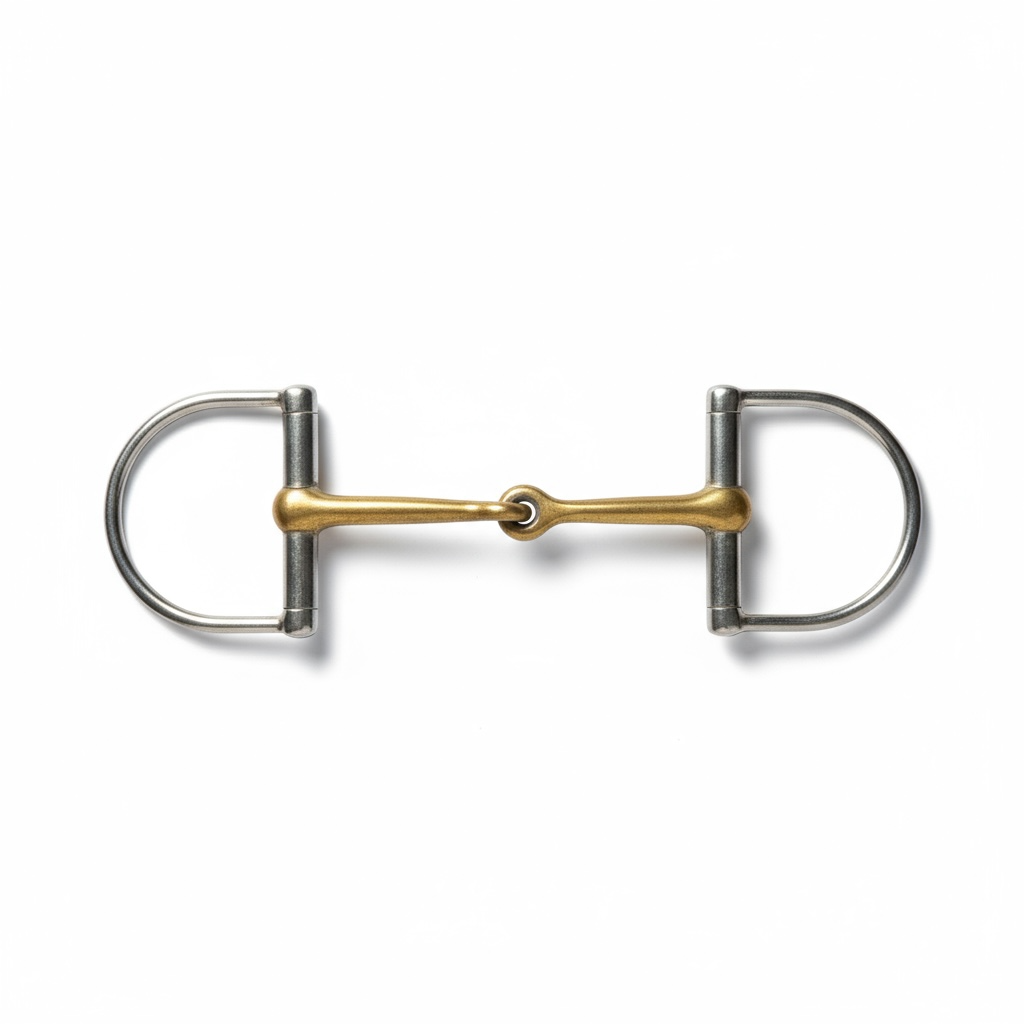 Dee Ring Copper Mouth Snaffle Bit