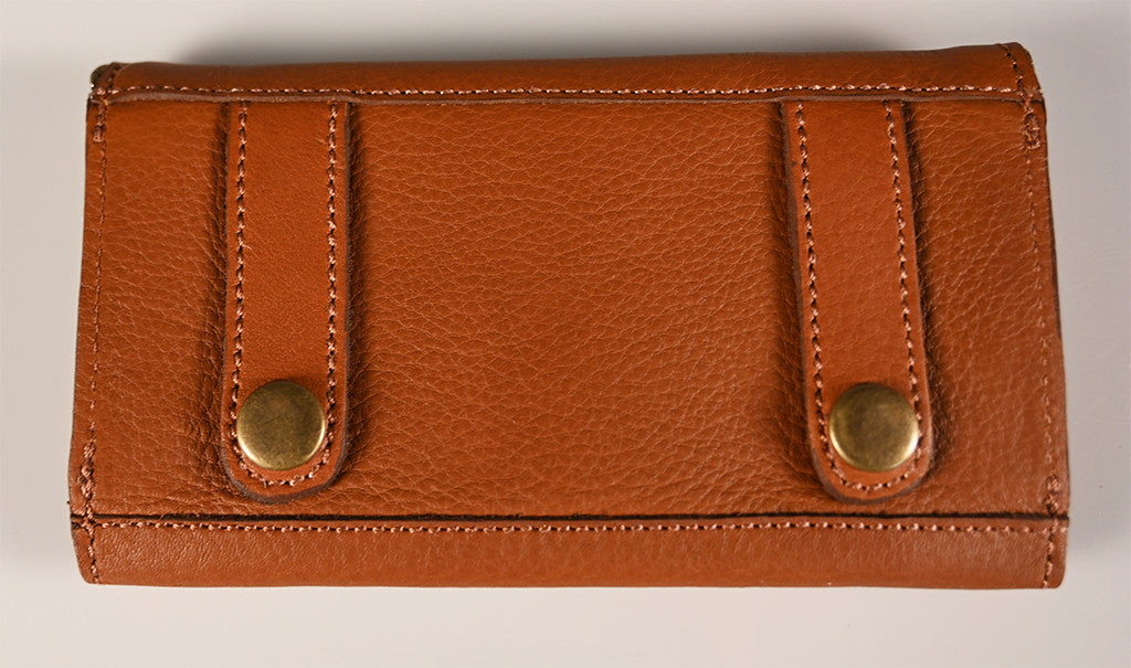 Penelope Phone Pocket Cognac 4