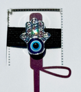 Load image into Gallery viewer, Dubois Cheval Crop Charm - Good Luck (Hamsa)
